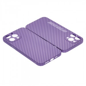 Husă iPhone 13 Pro Max LUXO Kevlar Awesome Purple