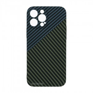 Husă iPhone 13 Pro Max LUXO Kevlar Blue & Green