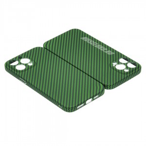 Husă iPhone 13 Pro Max LUXO Kevlar Forest Green