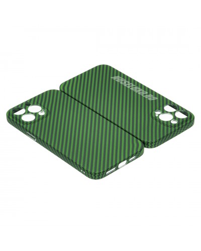 Husă iPhone 13 Pro Max LUXO Kevlar Forest Green