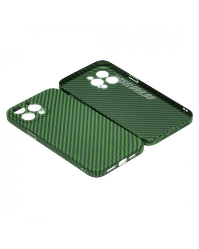 Husă iPhone 13 Pro Max LUXO Kevlar Forest Green