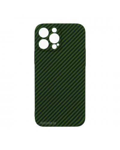 Husă iPhone 13 Pro Max LUXO Kevlar Forest Green