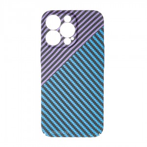 Husă iPhone 13 Pro Max LUXO Kevlar Purple & Blue