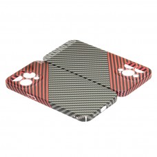 Husă iPhone 13 Pro Max LUXO Kevlar Red & Grey