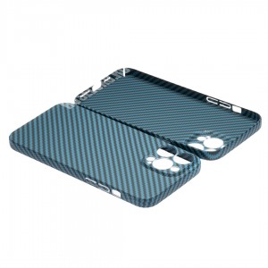 Husă iPhone 13 Pro LUXO Kevlar Awesome Blue