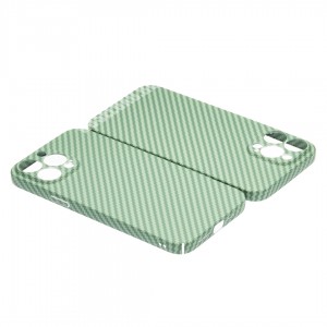 Husă iPhone 13 Pro LUXO Kevlar Awesome Green