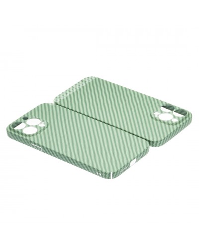 Husă iPhone 13 Pro LUXO Kevlar Awesome Green