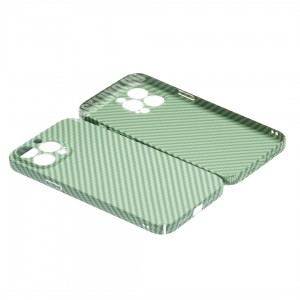 Husă iPhone 13 Pro LUXO Kevlar Awesome Green