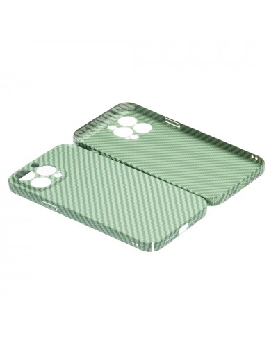 Husă iPhone 13 Pro LUXO Kevlar Awesome Green
