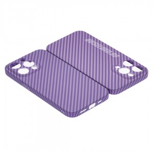 Husă iPhone 13 Pro LUXO Kevlar Awesome Purple