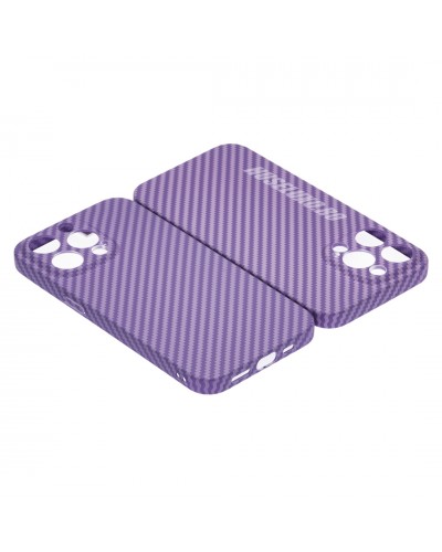Husă iPhone 13 Pro LUXO Kevlar Awesome Purple