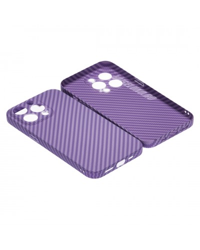 Husă iPhone 13 Pro LUXO Kevlar Awesome Purple