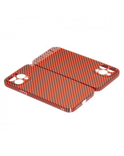 Husă iPhone 13 Pro LUXO Kevlar Awesome Red