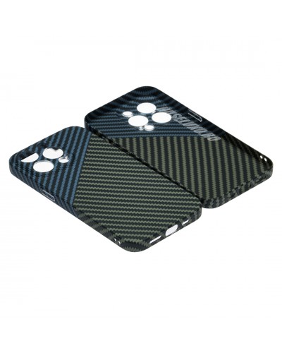 Husă iPhone 13 LUXO Kevlar Blue & Green
