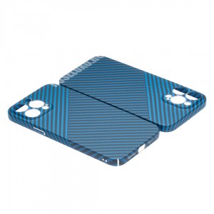 Husă iPhone 13 Pro LUXO Kevlar Blue Duo