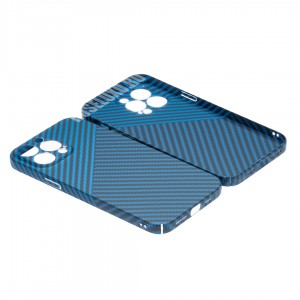 Husă iPhone 13 Pro LUXO Kevlar Blue Duo