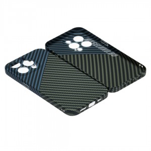 Husă iPhone 14 Pro Max LUXO Kevlar Blue & Green