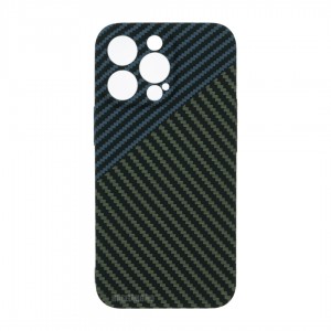Husă iPhone 13 Pro LUXO Kevlar Blue & Green
