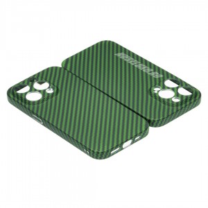 Husă iPhone 13 Pro LUXO Kevlar Forest Green
