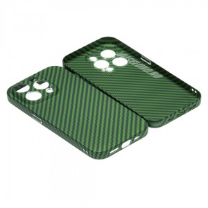 Husă iPhone 13 Pro LUXO Kevlar Forest Green