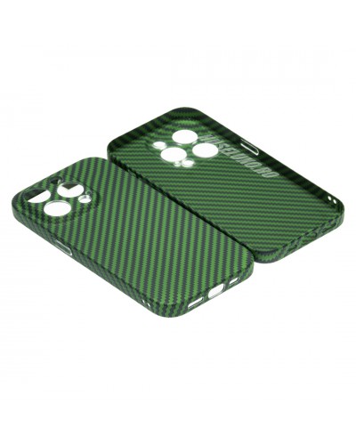 Husă iPhone 13 Pro LUXO Kevlar Forest Green