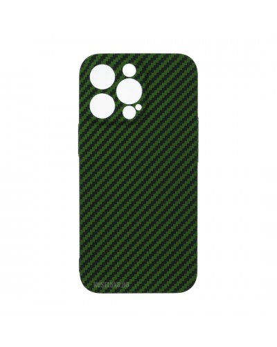 Husă iPhone 13 Pro LUXO Kevlar Forest Green