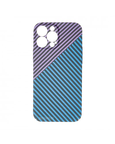 Husă iPhone 13 Pro LUXO Kevlar Purple & Blue