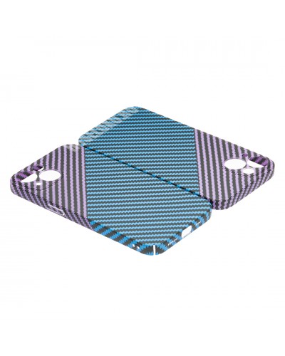 Husă iPhone 13 LUXO Kevlar Purple & Blue Husă iPhone 13 LUXO Kevlar Purple & Blue