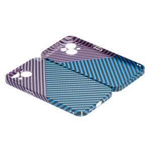 Husă iPhone 13 LUXO Kevlar Purple & Blue