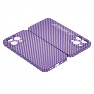 Husă iPhone 14 Pro Max LUXO Kevlar Awesome Purple