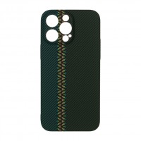 Husă iPhone 14 Pro Max LUXO Kevlar Black & Blue