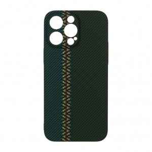 Husă iPhone 14 Pro Max LUXO Kevlar Black & Blue