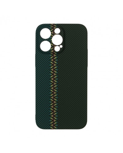 Husă iPhone 14 Pro Max LUXO Kevlar Black & Blue