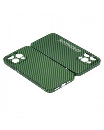 Husă iPhone 14 Pro Max LUXO Kevlar Forest Green
