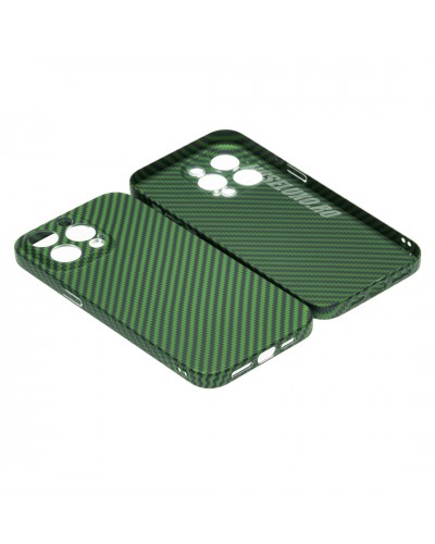 Husă iPhone 14 Pro Max LUXO Kevlar Forest Green