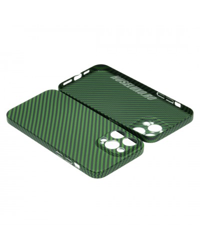 Husă iPhone 14 Pro Max LUXO Kevlar Forest Green