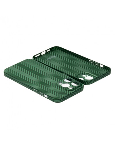 Husă iPhone 14 Pro Max LUXO Kevlar Traditional Green Husă iPhone 14 Pro Max LUXO Kevlar Traditional Green