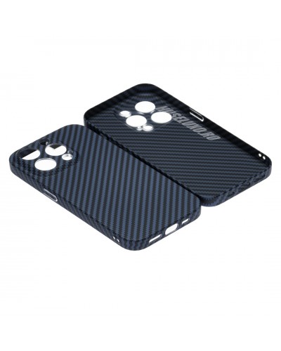 Husă iPhone 14 Pro LUXO Kevlar Awesome Blue