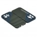 Husă iPhone 14 Pro Max LUXO Kevlar Blue & Green