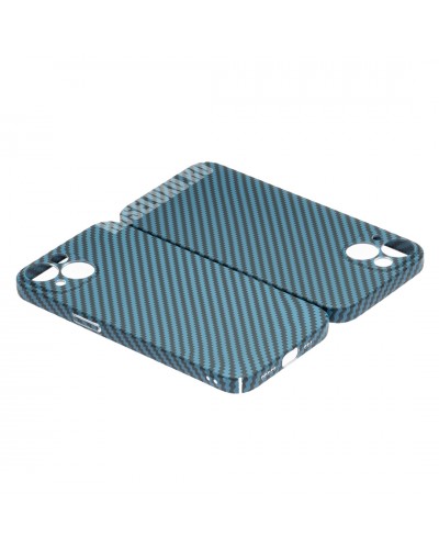 Husă iPhone 14 LUXO Kevlar Awesome Blue