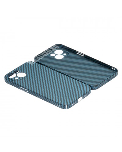 Husă iPhone 14 LUXO Kevlar Awesome Blue