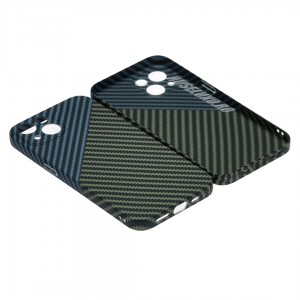 Husă iPhone 14 LUXO Kevlar Blue & Green