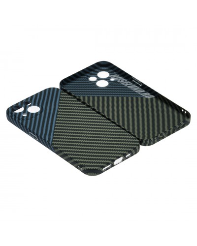 Husă iPhone 14 LUXO Kevlar Blue & Green