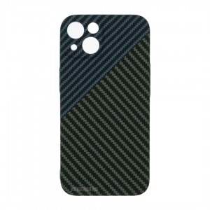Husă iPhone 14 LUXO Kevlar Blue & Green