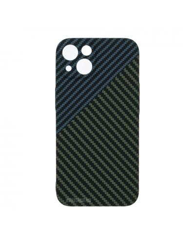 Husă iPhone 14 LUXO Kevlar Blue & Green