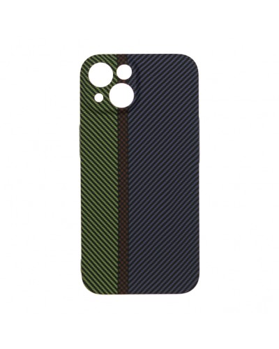 Husă iPhone 14 LUXO Kevlar Green & Purple