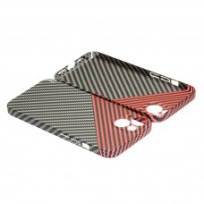 Husă iPhone 14 LUXO Kevlar Red & Grey