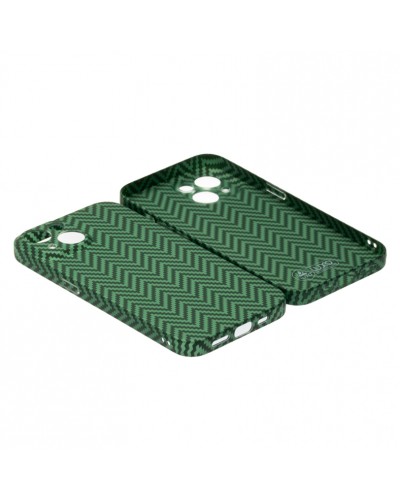 Husă iPhone 14 LUXO Kevlar Traditional Green Husă iPhone 14 LUXO Kevlar Traditional Green