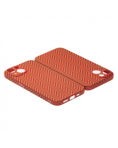 Husă iPhone 14 LUXO Kevlar Traditional Red