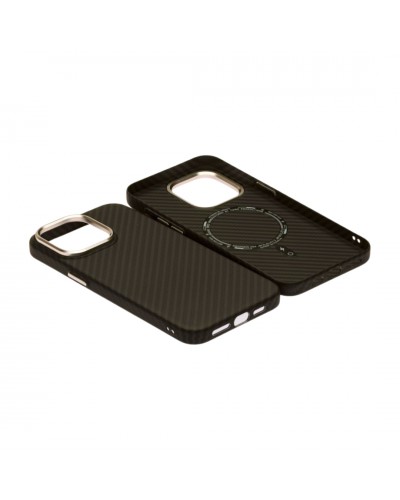 Husă iPhone 14 Pro Max LUXO PC Metal MagSafe Awesome Black Husă iPhone 14 Pro Max LUXO PC Metal MagSafe Awesome Black